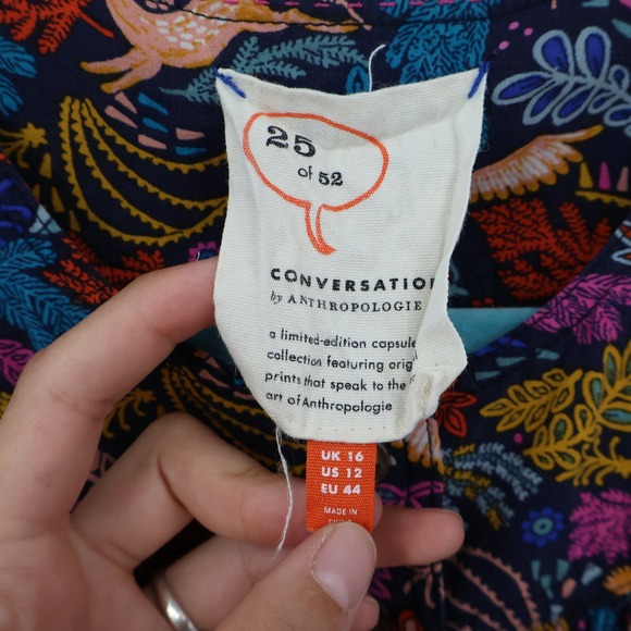 Colorful Patterned Women's Top - Picture 3 of 16